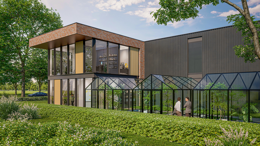 Nieuwe showroom Hobbykassen Stappaerts in Wageningen, Nederland